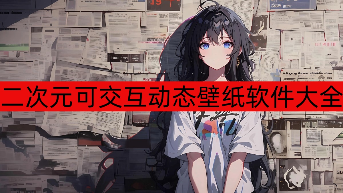 二次元可交互动态壁纸软件大全